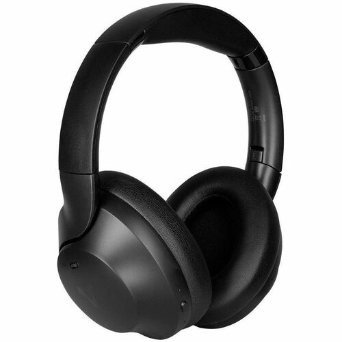 Auriculares Vorago HPB-505 Con cable/Inalámbrico Sobre la oreja, Sobre la cabeza Estéreo - Negro - Binaural - Supra-aural - 1000cm - Bluetooth - 20Hz a 20kHz - Función de cancelación de ruido ambiente Micrófono - Cancelación de ruido - Mini-phone (3.5mm)
