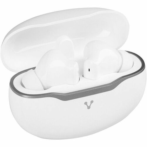 Auricular Vorago ESB-450-WH True Wireless Auricular Estéreo - Blanco - Binaural - Intrauditivo - 1000cm - Bluetooth - 32Ohm - 20Hz a 20kHz