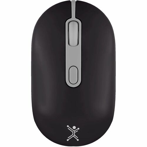 Perfect Choice Colori Mouse - Frecuencia Bluetooth/Radio - USB Tipo A - Óptico - Negro - 1 - Inalámbrico - 10m - 2.40GHz - Recargable - 1600 dpi
