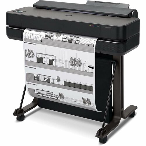 Impresora HP PLOTTER DESIGNJET T650 de 24 pulgadas, Inyección térmica de tinta, 4 tintas (C, M, A, N),