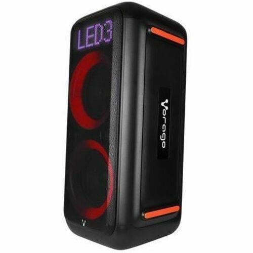 Game Factor Ksp-700 Sistema de Altavoces Portátil Bluetooth - Negro - Batería Recargable - USB - 1 Pieza