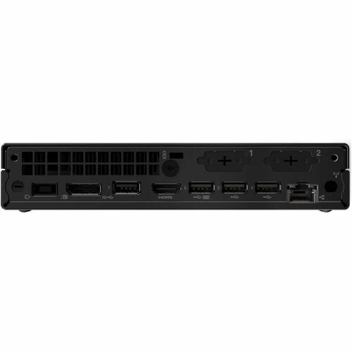 Computadora de escritorio Lenovo ThinkCentre M75q Gen 5 12RR000RLS - AMD Ryzen 5 PRO - 16GB - 512GB SSD - Mini - Negro - AMD PRO 600 Chip - Windows 11 Pro - AMD DDR5 SDRAM - Español Teclado - IEEE 802.11ax - 65W