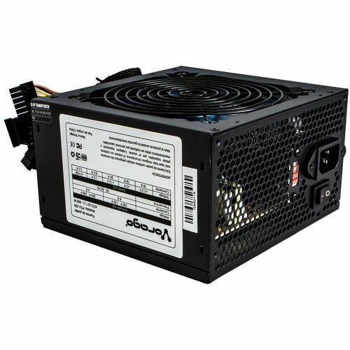 Vorago Start the Game PSU-200 Fuente de alimentación - 600W - Negro - ATX - 120 V AC, 230 V AC Entrada - 3,3 V DC, 5 V DC, 12 V DC, -12 V DC, 5 V SB Salida - 1 Raíles +12V - 1 Ventilador(es)