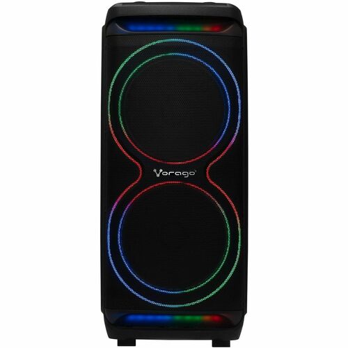 Game Factor KSP-800 Sistema de Altavoces Portátil Bluetooth - 180W RMS - Negro - 50Hz a 60Hz - Batería Recargable - USB - 1 Pieza