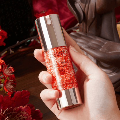 Crema de placenta con sangre de dragón (33 g), cuidado de la piel con sangre de dragón Kirin, crema facial, crema hidratante, reafirmante, hidratación profunda para mantener la piel hidratada y suave.