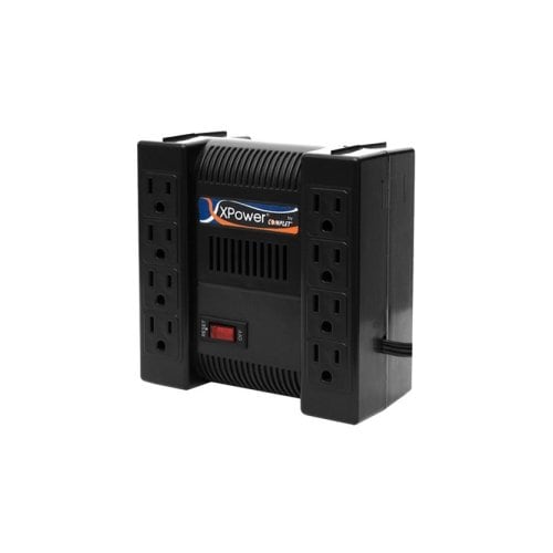 X-POWER Regulador de Voltaje 1300VA con supresor integrado 504J COMPLET