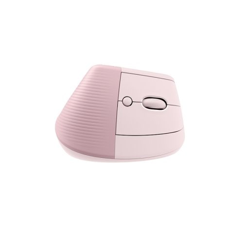 Logitech Lift Mouse - Frecuencia Bluetooth/Radio - USB - Óptico - 6 Botón(es) - Rosa - Inalámbrico - 4000 dpi - Rueda de desplazamiento - Pequeño/Mediano Tamaño de la mano/palma - Diestro