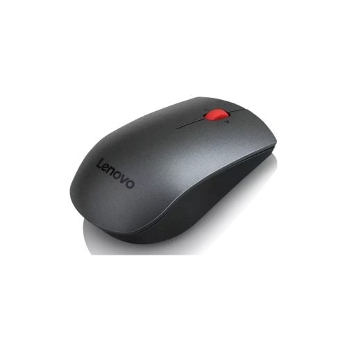 Mouse Lenovo - Radiofrecuencia - USB - Láser - 5 Botón(es) - Negro - Inalámbrico - 1600 dpi - Rueda de desplazamiento