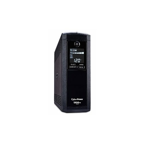 UPS de línea interactiva CyberPower No-break CP1500AVRLCDA - 1.50kVA/900W - Torre - AVR - 8Hora(s) Recarga