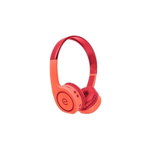 Auriculares Perfect Choice Easy Line Con cable/Inalámbrico Sobre la oreja, Sobre la cabeza Estéreo - Coral, Rosa - Binaural - Supra-aural - Bluetooth - 20Hz a 20kHz - Mini-phone (3.5mm)