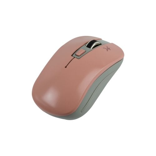 Ratón Inalámbrico Sensor Óptimo Conector USB 1600 DPI Essential Rosa | ELECCIÓN PERFECTA