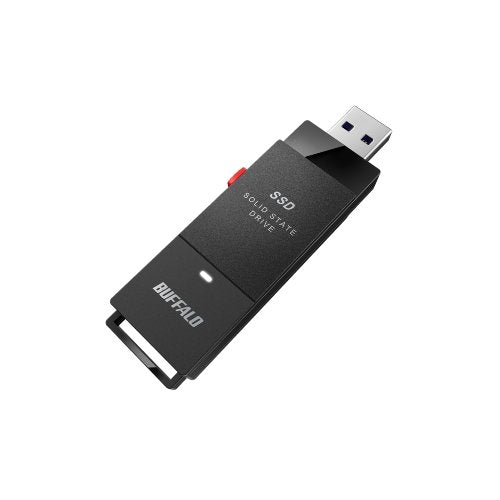 Disco Estado Sólido portátil 1TB USB 3.2 (Gen 1), compatible con Windows® , Mac® OS®, Chrome OS, PlayStation®, Xbox Series X/S, Buffalo SSD PUT