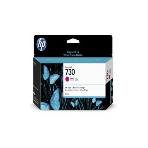HP 730 magenta 130ml Tinta amplio formato P2V63A