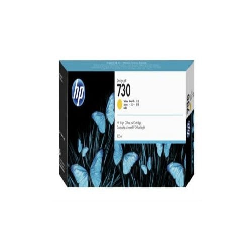 HP 730 amarillo 300ml Tinta amplio formato P2V70A