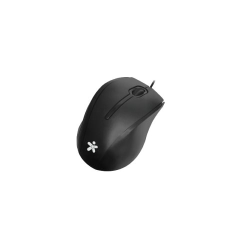 Ratón Stylos PMOC4 - USB - Óptico - 3 Botón(es) - Negro - 1 - Cable - 1000 dpi - Rueda de desplazamiento - Diestro