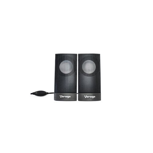 Vorago SPK-106 2.0 Sistema de Altavoces Portátil - 6W RMS - Negro - 20Hz a 20kHz - USB