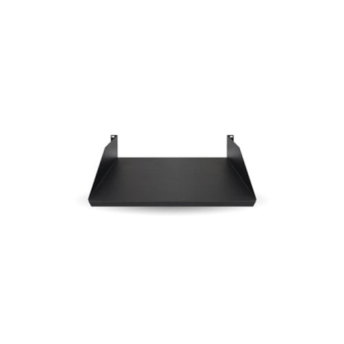 BROBOTIX CHAROLA, ESTANTE, BANDEJA ESTÁNDAR UNIVERSAL PARA GABINETE O RACK 2U LISA 35 CM PROFUNDIDAD
