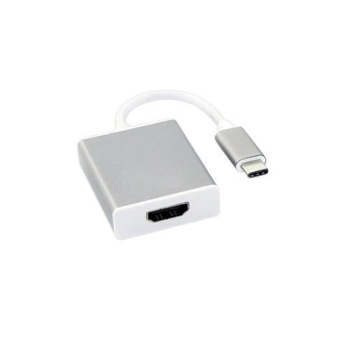 CONVERTIDOR USB TIPO "C" A HDMI HEMBRA, Longitud del Cable 13 cm, Pantalla Portátil Monitor PC Portatil Convertidor Adaptador Docking