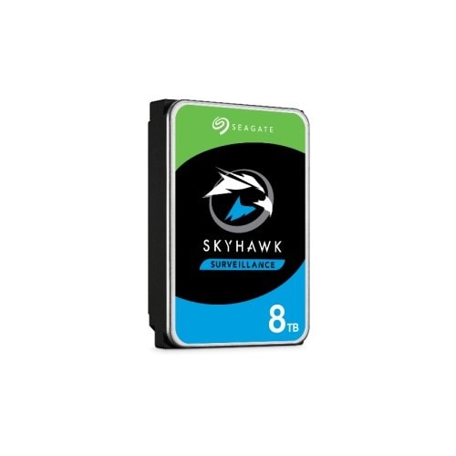 Disco Duro Interno 8TB 3.5" SATA 6Gb/s 7200RPM 256MB, 24x7, para DVR y NVR más de 16 bahías, 1-64 cámaras HD, 3 Años de Garantía, SkyHawk™ Inteligencia Artificial Seagate