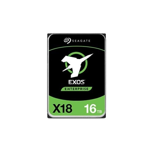 Disco Duro Interno 16TB 3.5" SATA 6Gb/s 7200RPM 256MB, 512e/4KN, Hot Plug 24x7, para servidor y centro de datos, NAS &amp; NVR, 5 Años de Garantía, Exos X18 Enterprise Seagate