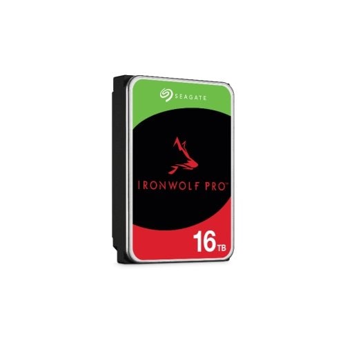 Disco Duro Interno 16TB 3.5" SATA 6Gb/s 7200RPM 256MB, bahías ilimitadas, Hot Plug 24x7, IronWolf Pro NAS Seagate