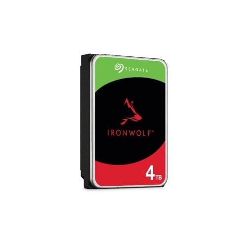 Disco Duro Interno 4TB 3.5" SATA 6Gb/s 5400RPM 256MB, para NAS de 1-8 bahías, Hot Plug 24x7, 3 años de garantía, IronWolf NAS Seagate