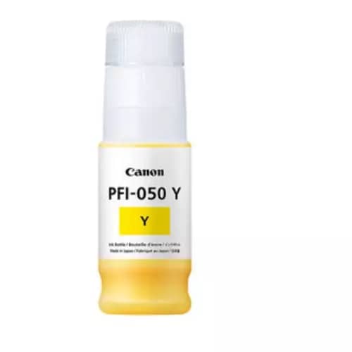 CARTUCHO DE TINTA PFI-050 Y AMARILLO 70ML PLOTTER SERIE TC-20