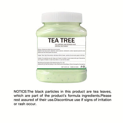 Mascarilla Peel-Off Hydro Jelly de Árbol de Té (300 g): Milagro hidratante y reafirmante. Cuidado revitalizante para una limpieza profunda y reafirmante. Tarro grande.