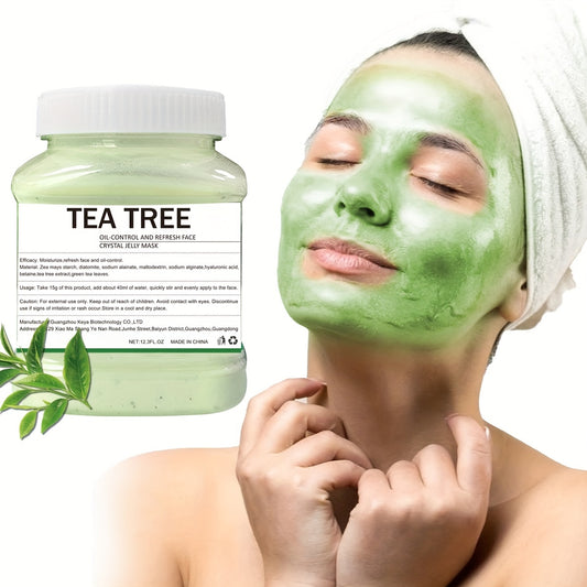 Mascarilla Peel-Off Hydro Jelly de Árbol de Té (300 g): Milagro hidratante y reafirmante. Cuidado revitalizante para una limpieza profunda y reafirmante. Tarro grande.