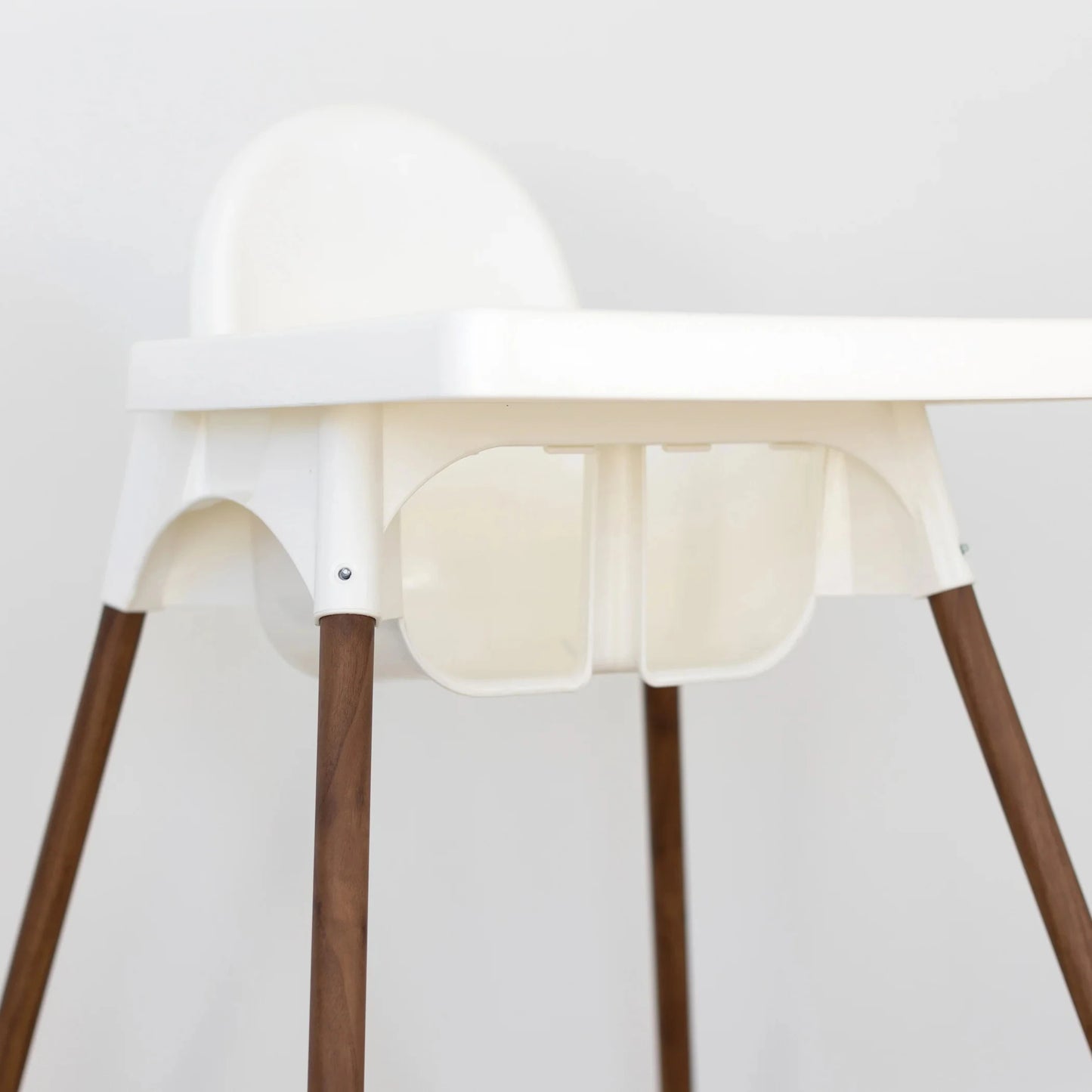 Envolturas para piernas Patas de silla con apariencia de haya Envolturas para piernas de trona precortadas Silla alta con apariencia de veta de madera Envoltura para muebles infantiles