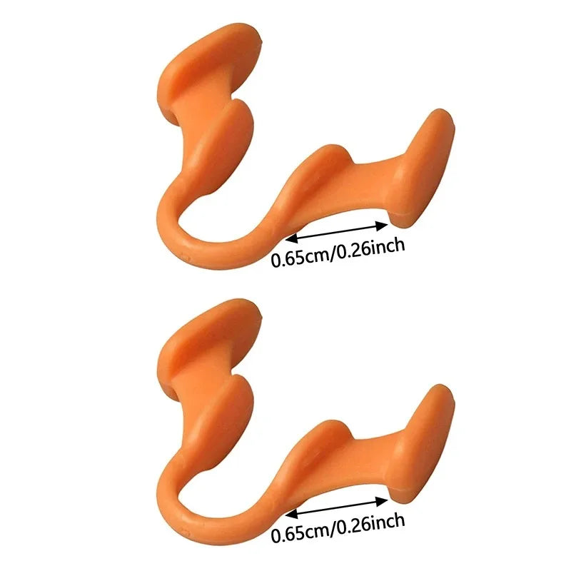 Dilatador nasal antirronquidos de silicona, pinza nasal de silicona para mejorar el sueño, dispositivo de prevención para dormir, dispositivos antirronquidos