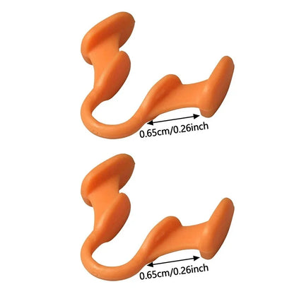 Dilatador nasal antirronquidos de silicona, pinza nasal de silicona para mejorar el sueño, dispositivo de prevención para dormir, dispositivos antirronquidos