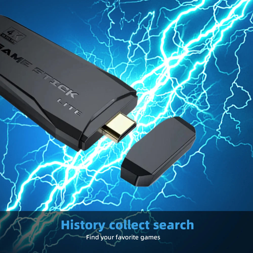 Consola de videojuegos retro M8 de 64 GB con 20 000 juegos integrados, mando inalámbrico, ideal como regalo de Navidad para niños.