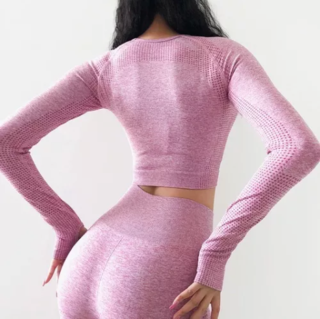 Conjunto De Leggings Ropa Deportiva Fitness Conjunto Camisa