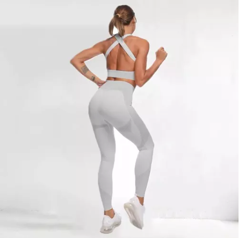 Conjunto Leggings Ropa Deportiva Fitness Conjunto Camisa 3 Pzas