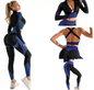Conjunto Leggings Ropa Deportiva Fitness Conjunto Camisa 3 Pzas