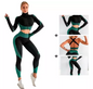 Conjunto Leggings Ropa Deportiva Fitness Conjunto Camisa 3 Pzas