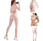 Conjunto Leggings Ropa Deportiva Fitness Conjunto Camisa 3 Pzas