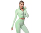 Conjunto Leggings Ropa Deportiva Fitness Conjunto Camisa 3 Pzas