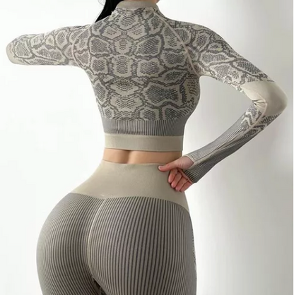Leggings Set Ropa Deportiva Conjunto Fitness Premium Estampado