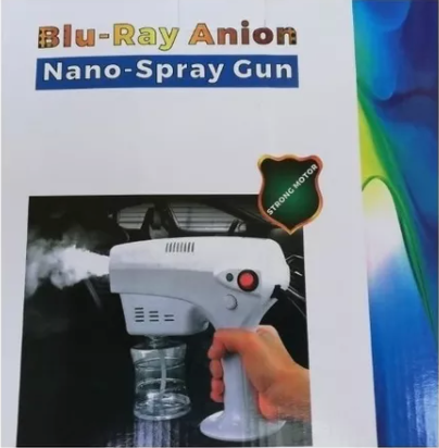 Pistola Nano Sanitizante Esterilizador Desinfectante