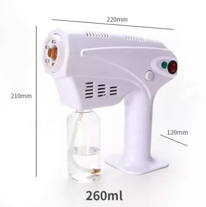 Pistola Nano Sanitizante Esterilizador Desinfectante