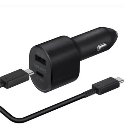 Samsung Cargador De Auto Carga Súper Rápida 2.0 Dual 45w-15w