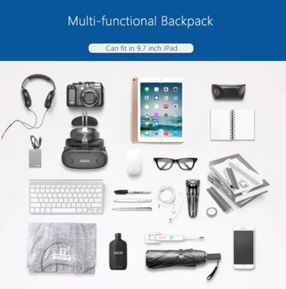 Mochila Sling Crossbody Antirrobo Impermeable 2da Generación
