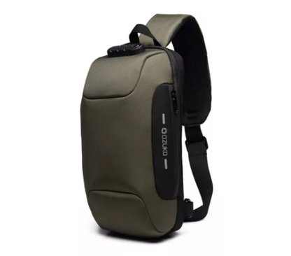 Mochila Sling Crossbody Antirrobo Impermeable 2da Generación