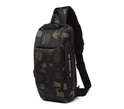 Mochila Sling Crossbody Antirrobo Impermeable 2da Generación