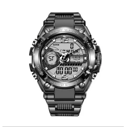 Reloj Lige Digital Militar Deportivo Led Resistente 50mtrs