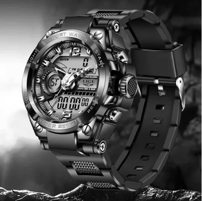 Reloj Lige Digital Militar Deportivo Led Resistente 50mtrs