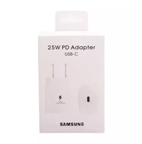 Adaptador De Corriente Samsung Tipo C Carga Rapida 25w