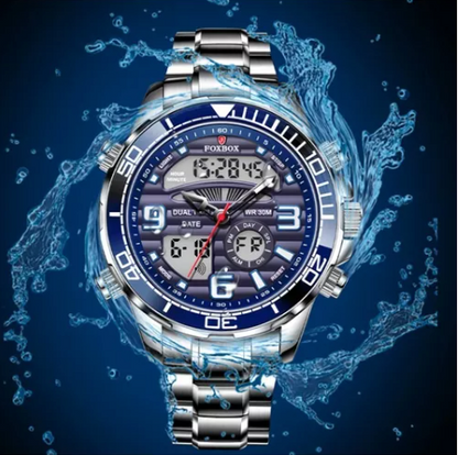 Reloj Lige Foxbox Cronógrafo Dual Deportivo
